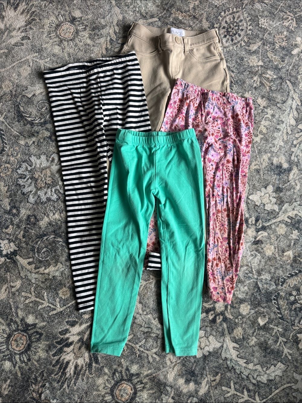 Bundle of 4 Toddler Girls Pants
